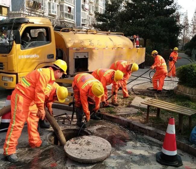 古城市政管道清淤